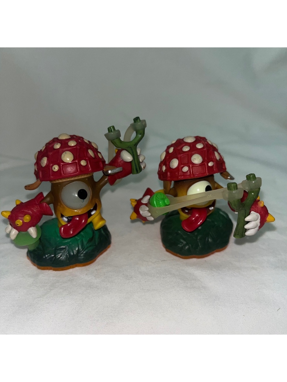 Skylanders Giants Figures Lot - Shroomboom & Lightcore Shroomboom